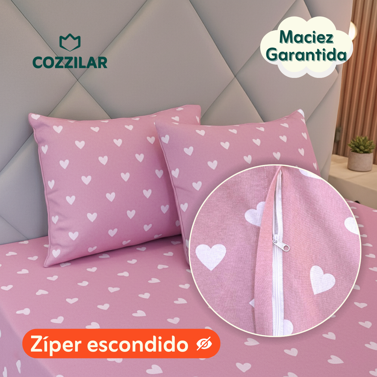 Jogo de Lençol Queen 3 Pçs - Marselha 4 Jogo de Lençol Queen 3 Pçs - Marselha - Imagem 4