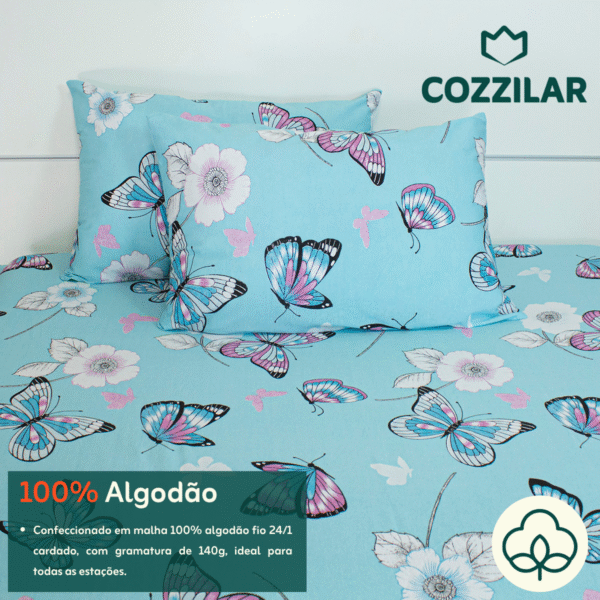 Fronha Avulsa Malha 100% Algodão - Génova - Imagem 3