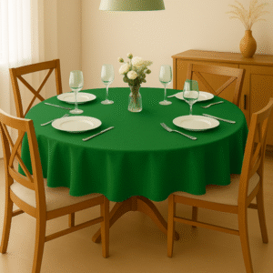 Toalha de Mesa Redonda 1,40 x 1,40 - Verde