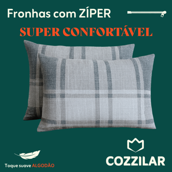 10 Fronha Avulsa Malha 100% Algodão - Viena - Imagem 3