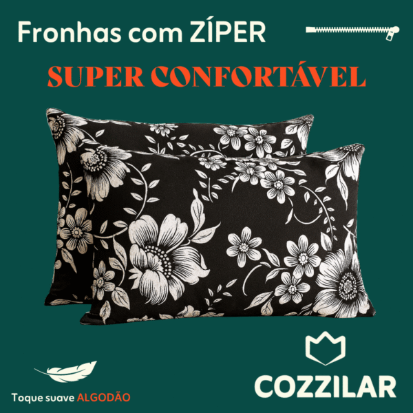 10 Fronha Avulsa Malha 100% Algodão - Milão - Imagem 3