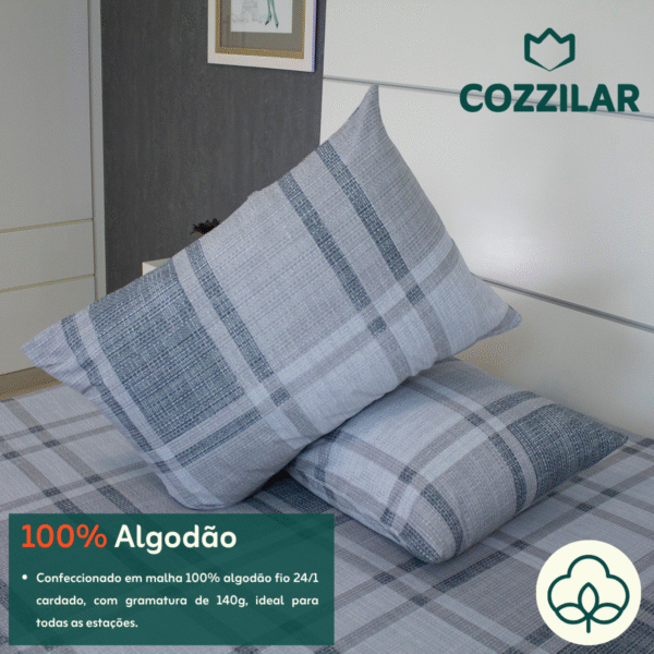 10 Fronha Avulsa Malha 100% Algodão - Viena - Imagem 2