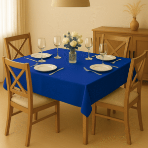 Toalha de Mesa 8 Lugares - Azul