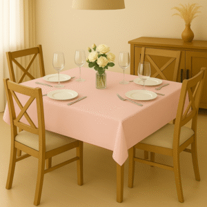 Toalha de Mesa 8 Lugares - Rosa