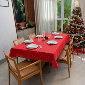 Toalha de Mesa Natal 6 Lugares