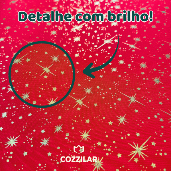 Toalha de Mesa Natal 4 Lugares - Imagem 3