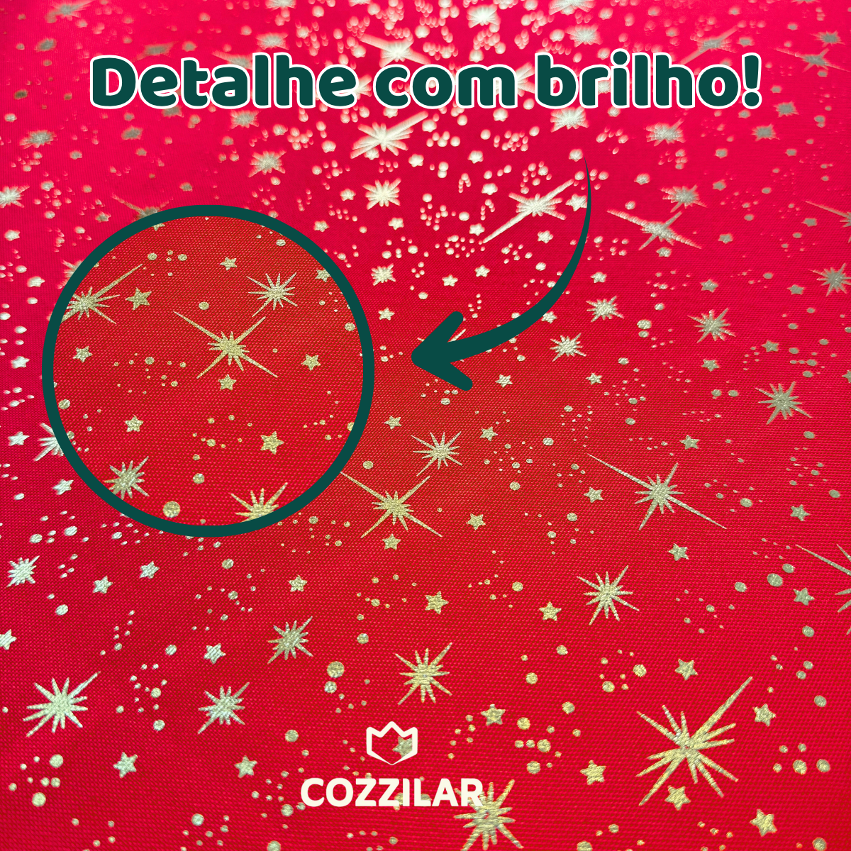 Toalha de Mesa Natal 4 Lugares - Imagem 3