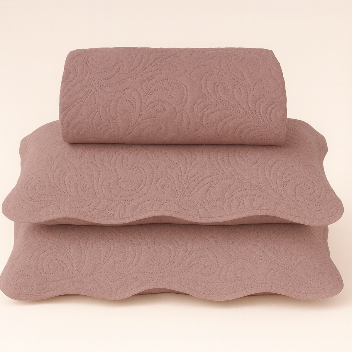 Colcha Classic - Cinza Uva