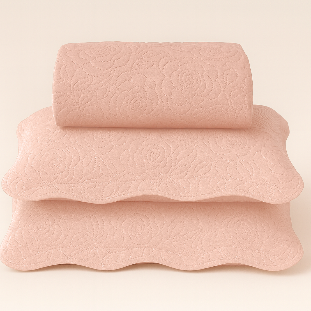 Colcha Classic - Rosa Bebê