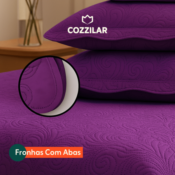 Colcha Classic - Roxo - Imagem 3