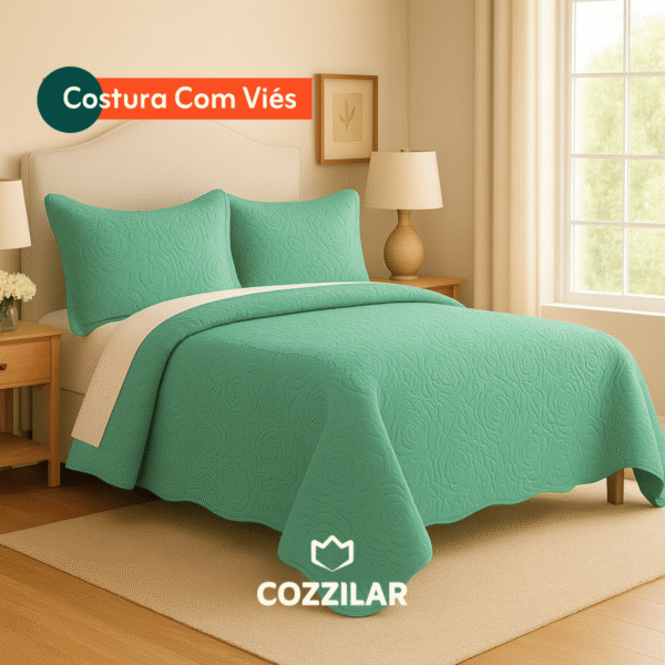Colcha Classic - Verde - Imagem 2