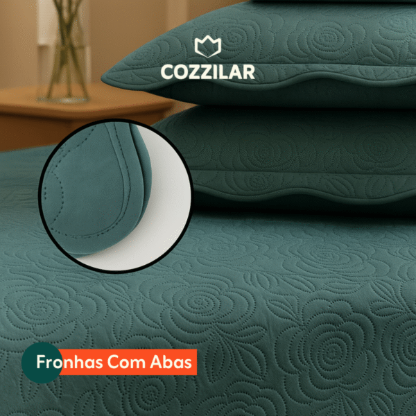 Colcha Classic - Verde Menta - Imagem 2
