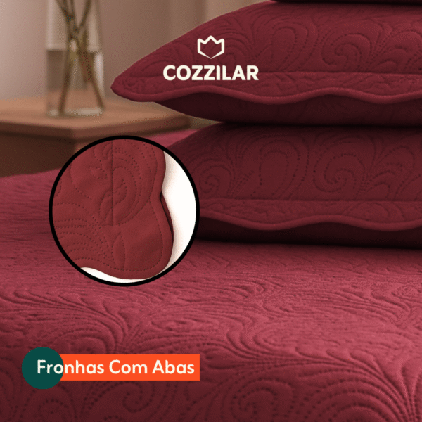Colcha Classic - Vinho - Imagem 3